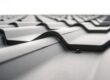 Curved tile looking roof