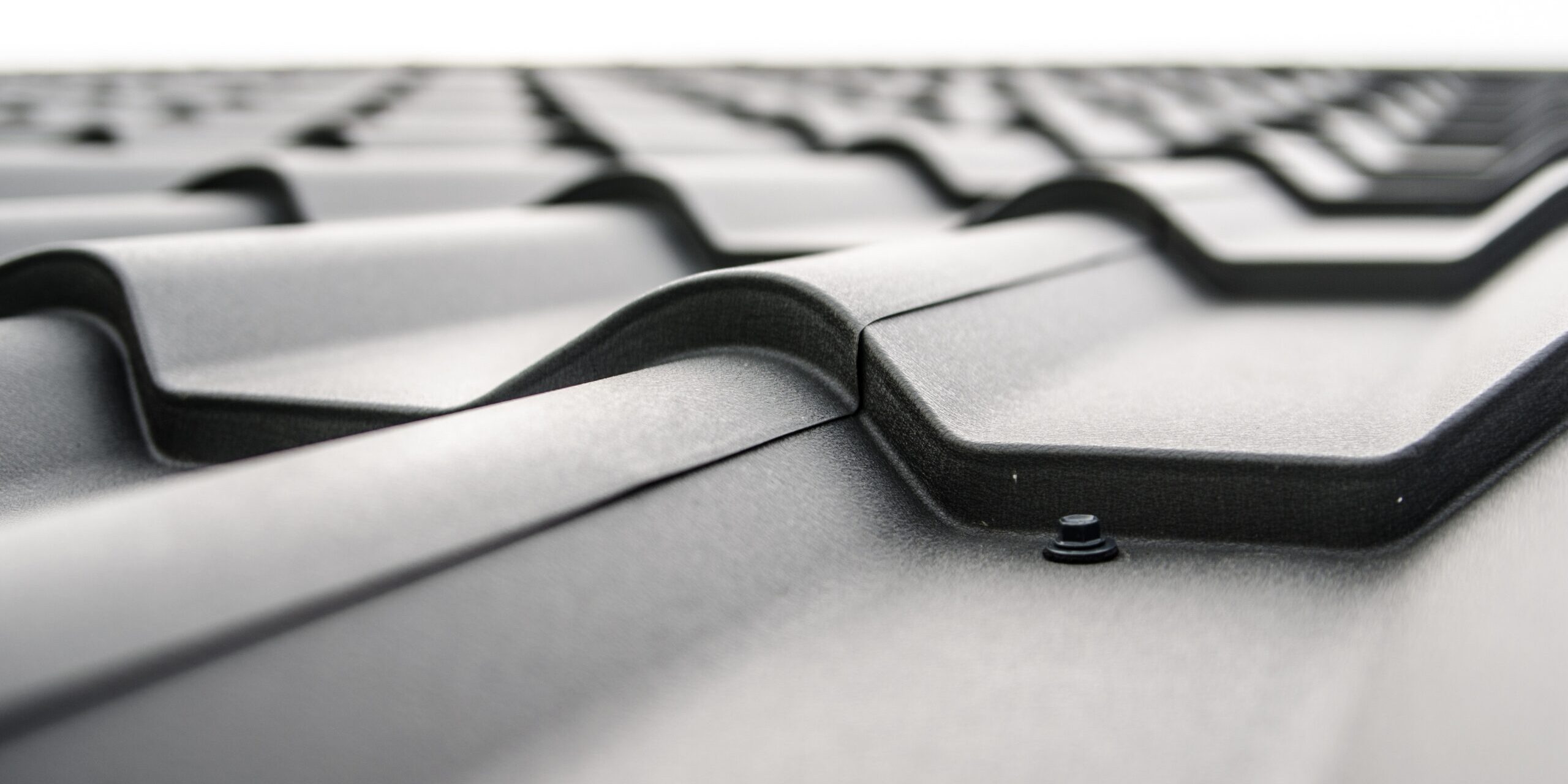S-tile type roof Curved tile looking roof