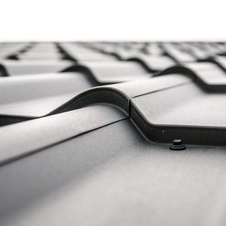 S-tile type roof Curved tile looking roof