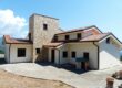 Tile home with eaves and fascia