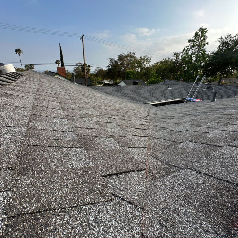 Finished residential roof install.