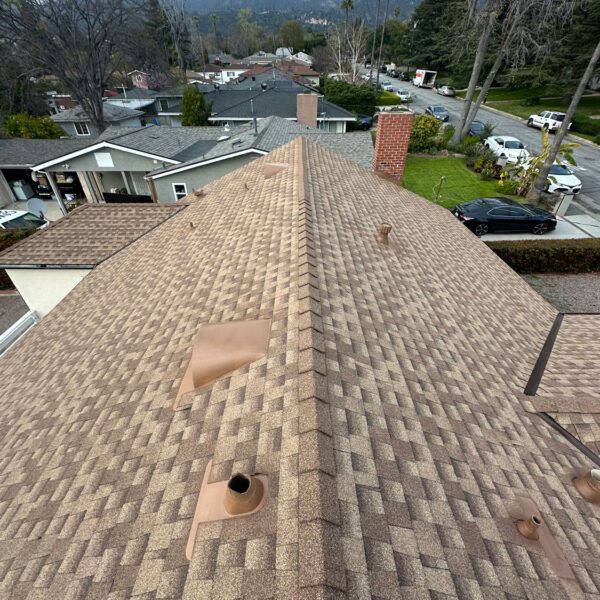 Finished residential roof install.