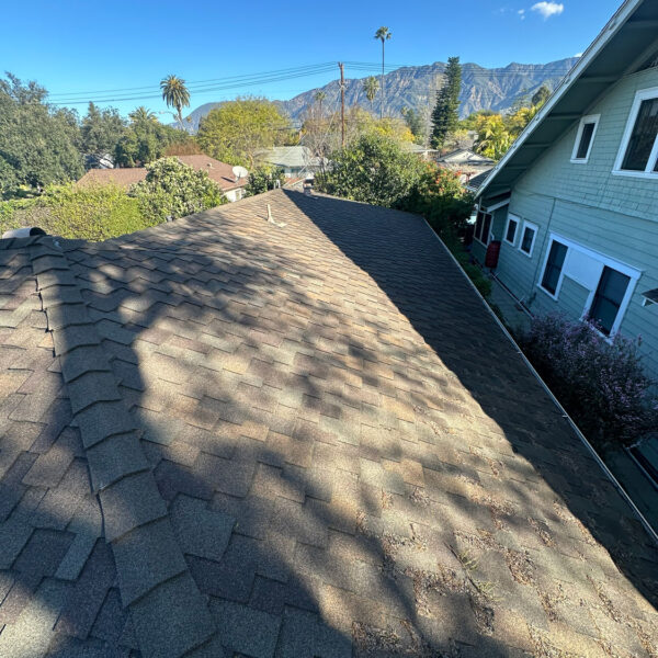 Finished residential roof install.