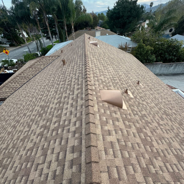 Finished residential roof install.