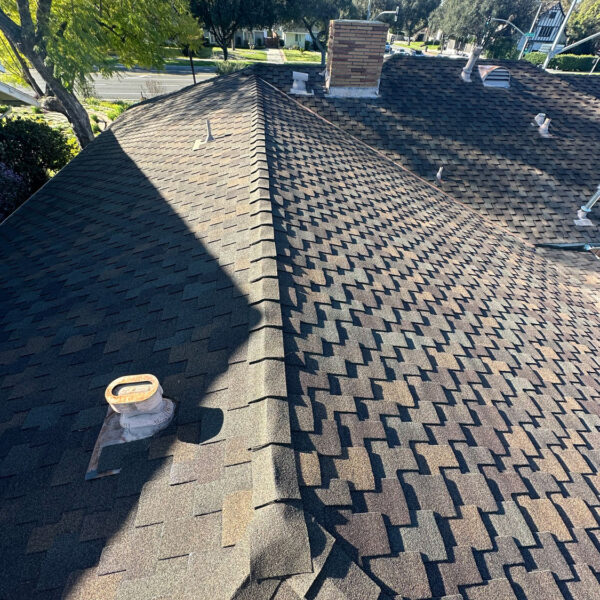 Finished residential roof install.