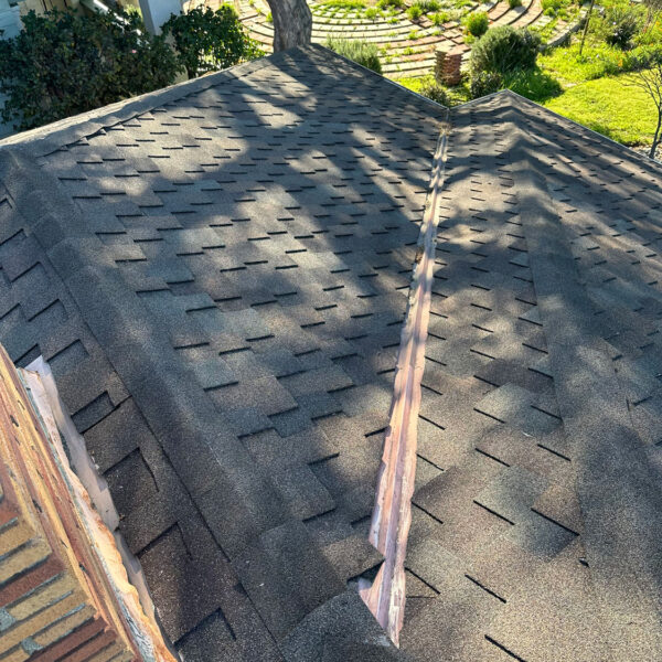 Finished residential roof install.