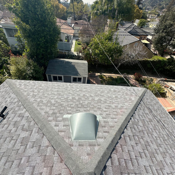 Finished residential roof install.