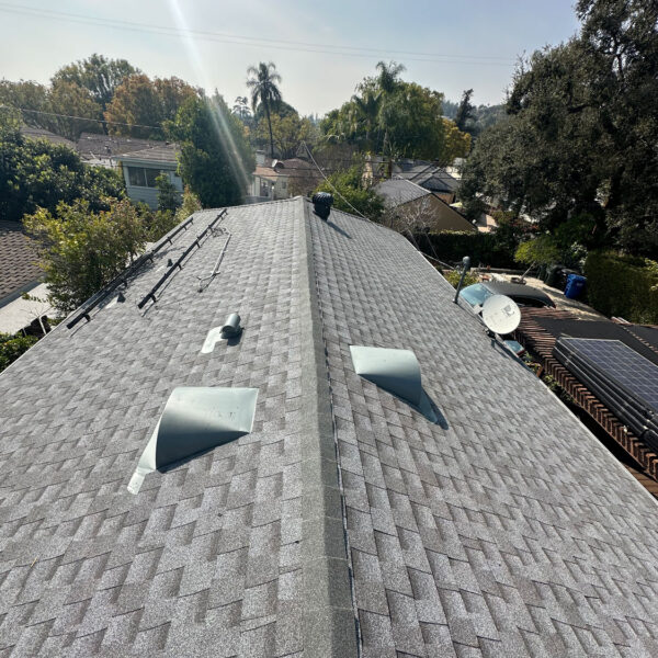 Finished residential roof install.