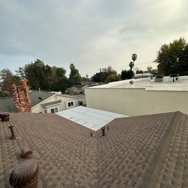 Finished residential roof install.