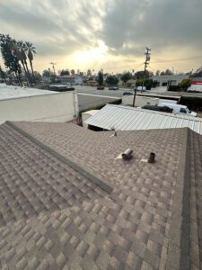 Finished residential roof install.
