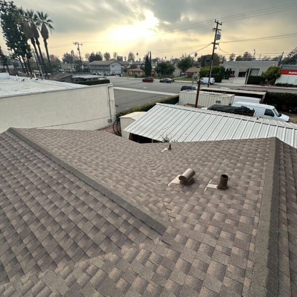 Finished residential roof install.