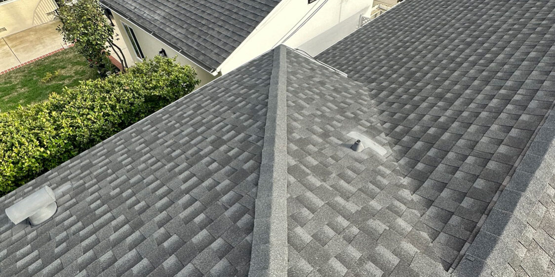 Finished residential roof install.
