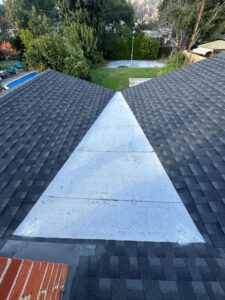 Finished residential roof install.