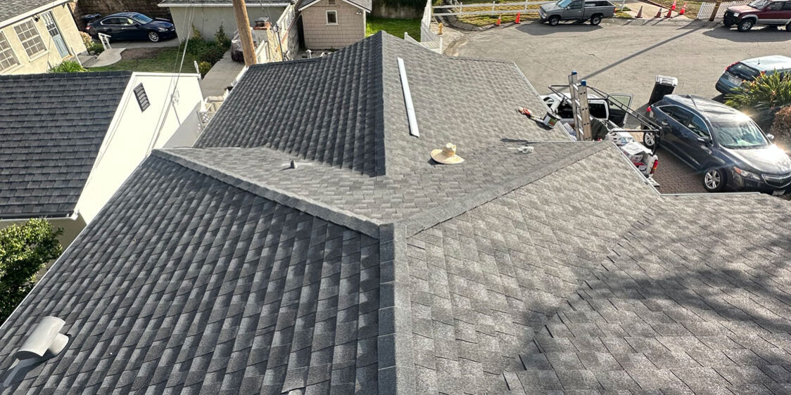 Finished residential roof install.