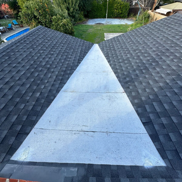Finished residential roof install.