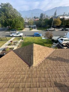 Finished residential roof install.