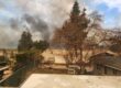 Smoke from Altadena wildfire Jan. 2025